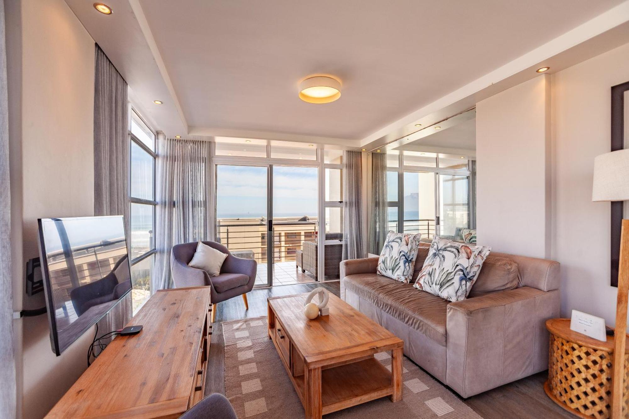 Luxury Ocean View Beachfront 2 Bed Apartment -206 The Waves, Blouberg, Cape Town Блуберґстранд Екстер'єр фото